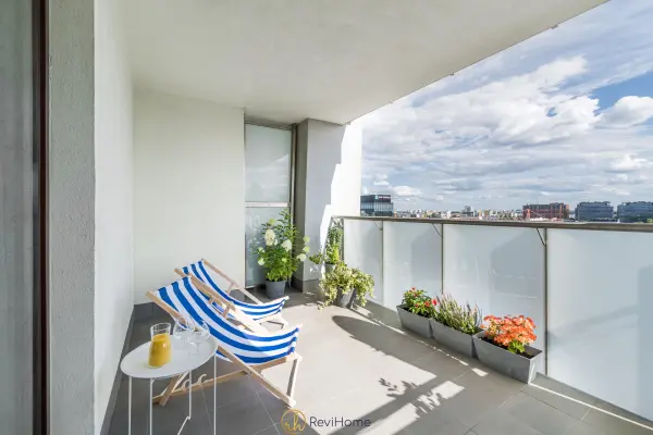 Warszawa, Wola, Giełdowa, Apartament 3pok. 74m2 - Wola +loggia10m2 +2m.pos.