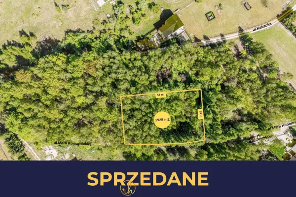 piaseczyński, Konstancin-Jeziorna, Marii Konopnickiej, Działka budowlana na sprzedaż Konstancin-Jeziorna